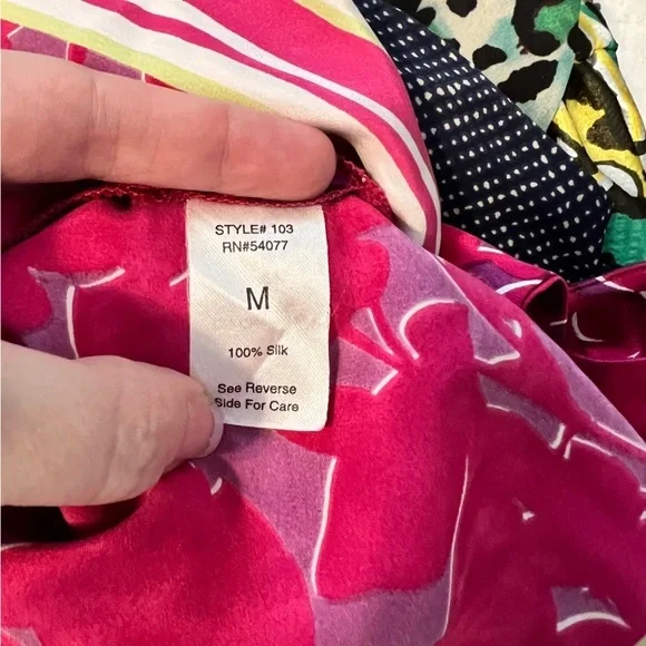 Cabi 100% Silk Top - Picture 6 of 6